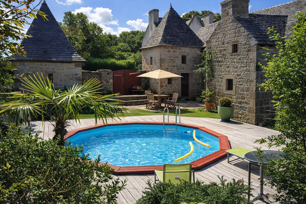 MANOIR XVI - 4/6 COUCHAGES - TERRAIN 450M² - SERVICES A 1MN ET PLAGES A MOINS DE 5MN
